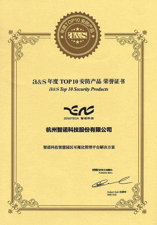 2020年度TOP10安防产品-乐动网页版_乐动（中国）智慧园区可视化管理平台